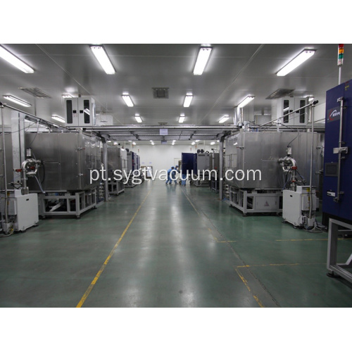 Máquina de revestimento rígido de deposição de vapor físico